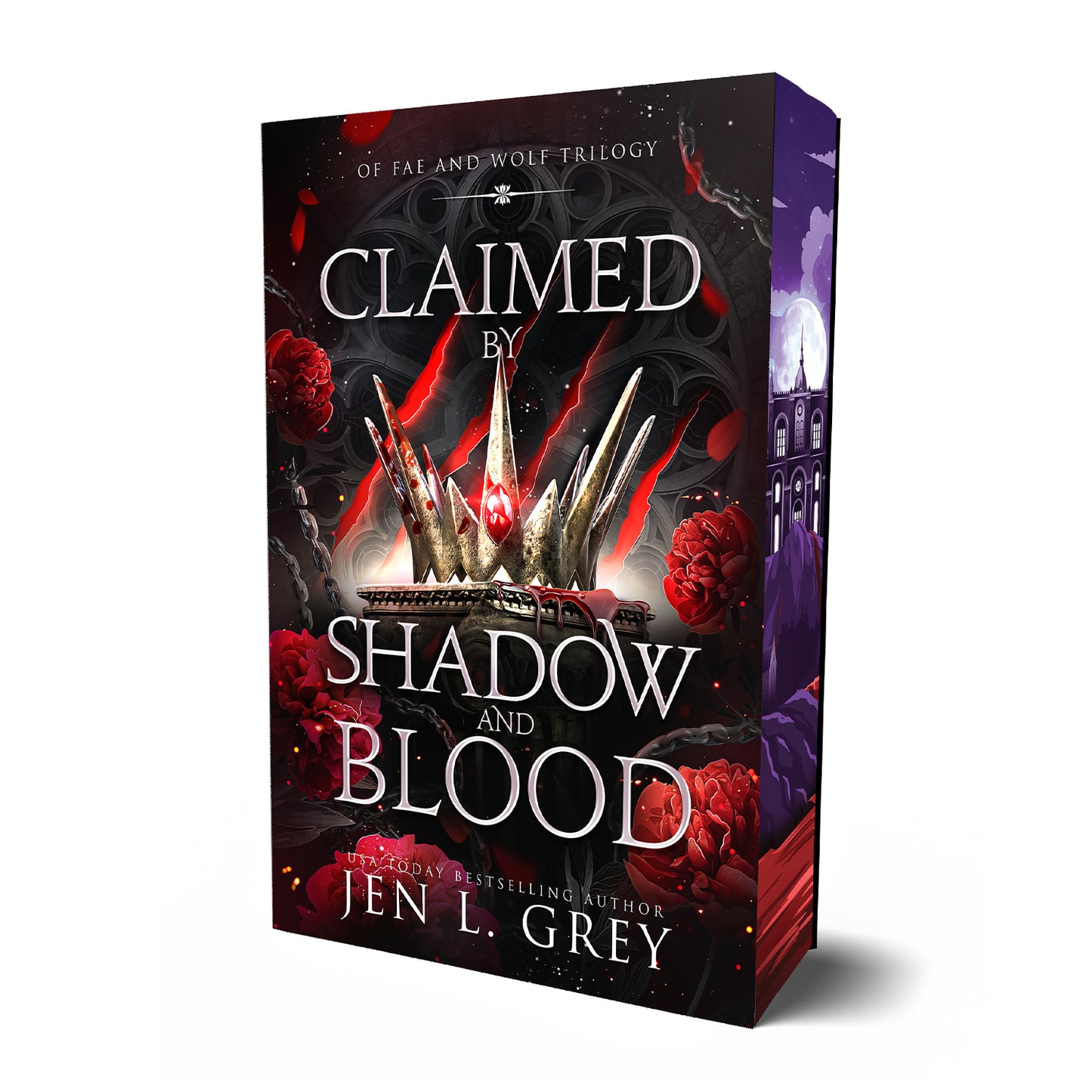 Claimed by Shadow and Blood | Of Fae & Wolf Trilogy #2 | Jen L. Grey |