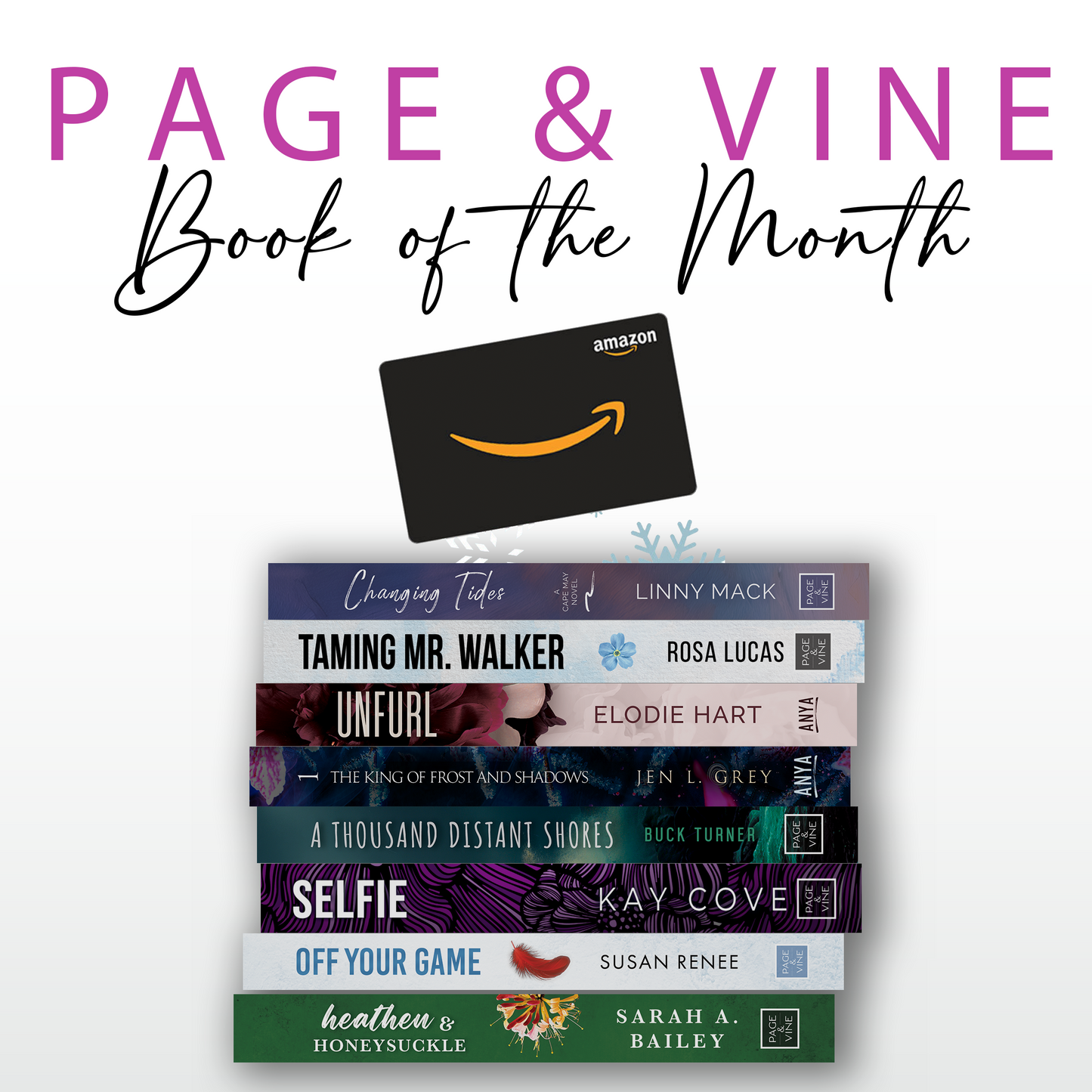 Page & Vine Book of the Month - Annual Membership