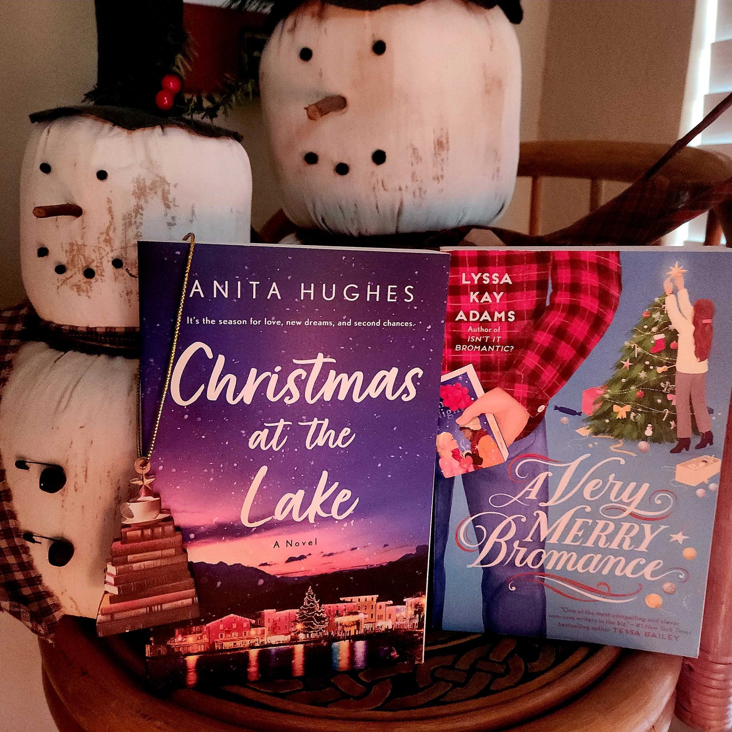 Christmas Romance Two Book Bundle + Ornament