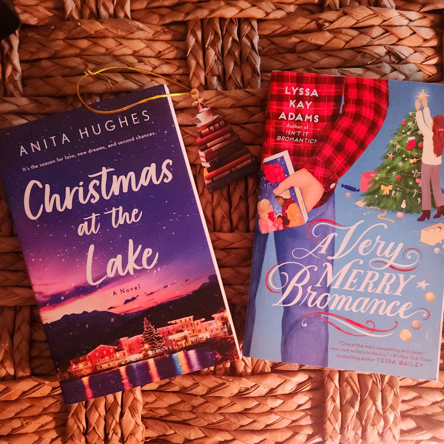 Christmas Romance Two Book Bundle + Ornament