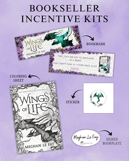 Exclusive Bookstore Preorder Kit - Wings of Life by Meghan Le Fay