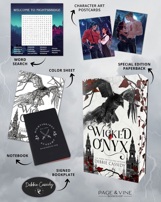 Wicked Onyx| Veritas Legacy #1 | SPECIAL EDITION BUNDLE |Debbie Cassidy |